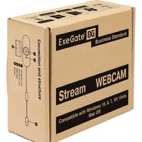 Веб-камера ExeGate Stream HD 4000 4K UHD T-Tripod - Превью изображения №4 — Интернет-магазин Time-Shop