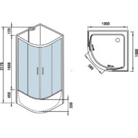 Душевая кабина WeltWasser WW500 Halle 1001 - Превью изображения №10 — Интернет-магазин Time-Shop