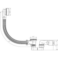 Сифон Plast Brno EVS0150 - Превью изображения №2 — Интернет-магазин Time-Shop