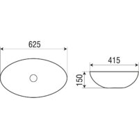 Умывальник WeltWasser Elbach 3077 - Превью изображения №4 — Интернет-магазин Time-Shop