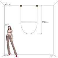 Подвесная люстра LOFT IT Liana 10221/1700 - Превью изображения №8 — Интернет-магазин Time-Shop