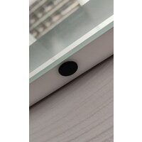  Пекам Зеркало GretaFly 80x100 GretaFly-80x100dpcl (с подсветкой, сенсором на взмах руки, подогревом, часами) - Превью изображения №3 — Интернет-магазин Time-Shop