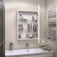  Vigo Шкаф с зеркалом навесной Geometry Classic 600 - Превью изображения №12 — Интернет-магазин Time-Shop