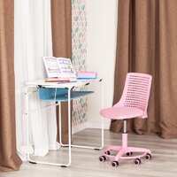 Офисное кресло TetChair Kiddy экокожа (розовый) - Превью изображения №11 — Интернет-магазин Time-Shop