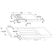 Варочная панель Gorenje GW6D42CLB - Превью изображения №9 — Интернет-магазин Time-Shop