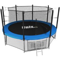 Батут Unix Line Classic 14ft inside (синий/зеленый) - Превью изображения №17 — Интернет-магазин Time-Shop