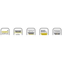 Ванна Alex Baitler Nero L 150х95 - Превью изображения №6 — Интернет-магазин Time-Shop