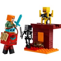 Конструктор LEGO Minecraft 21266 Битва за лаву Нижнего мира - Превью изображения №4 — Интернет-магазин Time-Shop