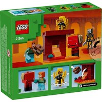 Конструктор LEGO Minecraft 21266 Битва за лаву Нижнего мира - Превью изображения №2 — Интернет-магазин Time-Shop