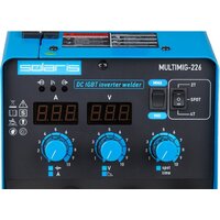 Сварочный инвертор Solaris MULTIMIG-226 - Превью изображения №4 — Интернет-магазин Time-Shop