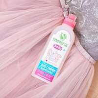 Гель для стирки Synergetic биоразлагаемый для детского белья Baby 1 л - Превью изображения №6 — Интернет-магазин Time-Shop
