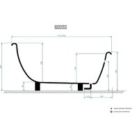 Ванна Belux Ладья ВЛА-1700 (белый) - Превью изображения №4 — Интернет-магазин Time-Shop