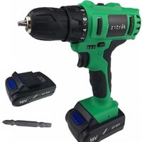 Дрель-шуруповерт Zitrek Greenpower 16-Li 063-4075 (с 2-мя АКБ, кейс) - Превью изображения №2 — Интернет-магазин Time-Shop