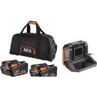 AEG Powertools SETLL1840SLK1 4935479809 (2x18В/4 Ah + 18В, сумка)
