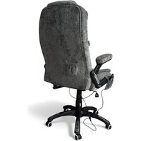 Офисное кресло Calviano Veroni 56 (серый плюш) - Превью изображения №4 — Интернет-магазин Time-Shop