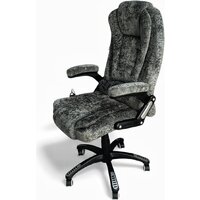 Офисное кресло Calviano Veroni 56 (серый плюш) - Превью изображения №5 — Интернет-магазин Time-Shop