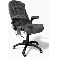 Офисное кресло Calviano Veroni 56 (серый плюш) - Превью изображения №11 — Интернет-магазин Time-Shop