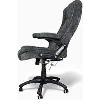 Офисное кресло Calviano Veroni 56 (серый плюш) - Превью изображения №6 — Интернет-магазин Time-Shop