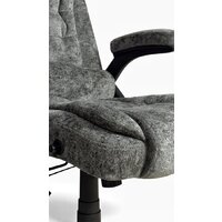 Офисное кресло Calviano Veroni 56 (серый плюш) - Превью изображения №18 — Интернет-магазин Time-Shop