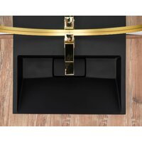 Умывальник Rea Goya 60 (черный) - Превью изображения №5 — Интернет-магазин Time-Shop