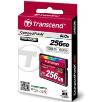 Карта памяти Transcend 800x CompactFlash Premium 256GB (TS256GCF800) - Превью изображения №2 — Интернет-магазин Time-Shop