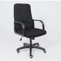 Офисное кресло AksHome Менеджер PL (Leto 70 черная ткань) - Превью изображения №8 — Интернет-магазин Time-Shop