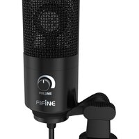 Проводной микрофон FIFINE K669 (черный) - Превью изображения №2 — Интернет-магазин Time-Shop