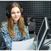 Проводной микрофон FIFINE K669 (черный) - Превью изображения №5 — Интернет-магазин Time-Shop