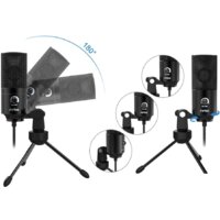 Проводной микрофон FIFINE K669 (черный) - Превью изображения №3 — Интернет-магазин Time-Shop