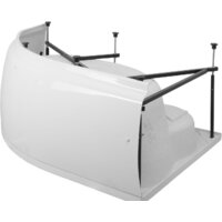 Ванна Aquanet Capri 170x110 L (с каркасом и экраном) - Превью изображения №6 — Интернет-магазин Time-Shop