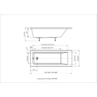 Ванна Aquatek Калибри 150x70см KL150-0000001 - Превью изображения №5 — Интернет-магазин Time-Shop