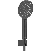 Душевой гарнитур  Aquatek Оберон AQ2033MB (черный матовый) - Превью изображения №2 — Интернет-магазин Time-Shop