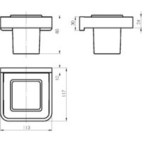 Набор для туалета Rubineta Edela 670115 (черный) - Превью изображения №11 — Интернет-магазин Time-Shop
