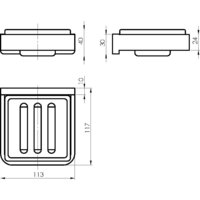 Набор для туалета Rubineta Edela 670115 (черный) - Превью изображения №9 — Интернет-магазин Time-Shop