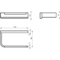Набор для туалета Rubineta Edela 670115 (черный) - Превью изображения №5 — Интернет-магазин Time-Shop