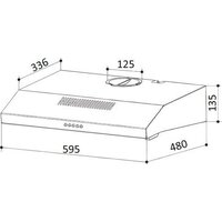 Кухонная вытяжка Exiteq EX-1486 (нержавеющая сталь) - Превью изображения №12 — Интернет-магазин Time-Shop