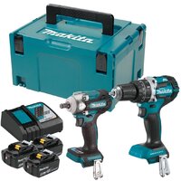 Makita DLX2359TJ1 (шуруповерт, гайковерт, 3 АКБ, кейс)