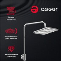 Душевая система  Agger Merry A1394400 - Превью изображения №5 — Интернет-магазин Time-Shop