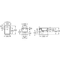 Биде Roca Inspira Square [357535000] - Превью изображения №2 — Интернет-магазин Time-Shop