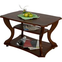 Журнальный столик Калифорния мебель Маэстро СЖ-02 (орех) - Превью изображения №3 — Интернет-магазин Time-Shop