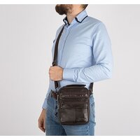 Сумка Poshete 252-8101-DBW (коричневый) - Превью изображения №11 — Интернет-магазин Time-Shop