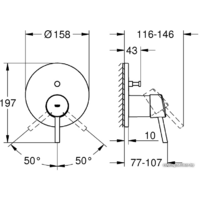 Смеситель Grohe Concetto 24054001 - Превью изображения №3 — Интернет-магазин Time-Shop
