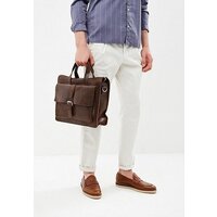 Мужская сумка Igermann 806 18С806К3 (коричневый) - Превью изображения №4 — Интернет-магазин Time-Shop