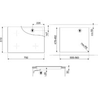 Варочная панель Smeg SI4742D - Превью изображения №5 — Интернет-магазин Time-Shop