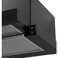 Кухонная вытяжка LEX Hide 500 (черный) - Превью изображения №4 — Интернет-магазин Time-Shop