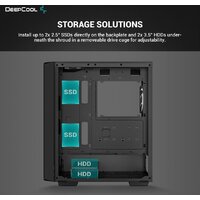 Корпус DeepCool CC560 V2 ARGB R-CC560-BKTAA4-G-2 - Превью изображения №5 — Интернет-магазин Time-Shop