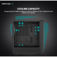 Корпус DeepCool CC560 V2 ARGB R-CC560-BKTAA4-G-2 - Превью изображения №3 — Интернет-магазин Time-Shop