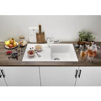 Кухонная мойка Blanco Sona 5 S 527151 (мягкий белый) - Превью изображения №3 — Интернет-магазин Time-Shop