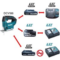 Электролобзик Makita DJV186Z (без АКБ) - Превью изображения №5 — Интернет-магазин Time-Shop