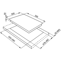 Варочная панель Smeg SR964NGH - Превью изображения №2 — Интернет-магазин Time-Shop